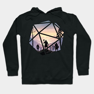 DnD D20 Landscape Hoodie